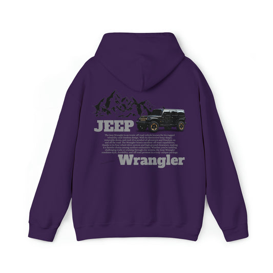 Jeep Wrangler Mountains Hoodie