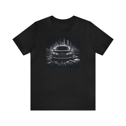 Audi Black and White Graphic T-Shirt
