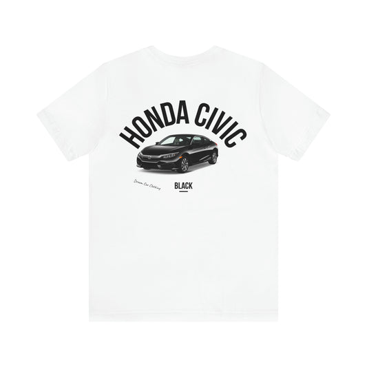 Black Honda Civic T-Shirt