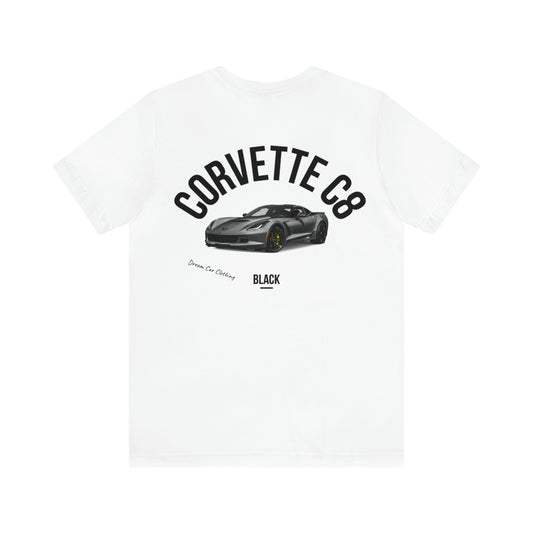 Black Corvette C8 T-Shirt