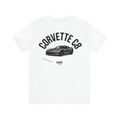 Black Corvette C8 T-Shirt